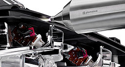 Plasma treatment of a headlamp